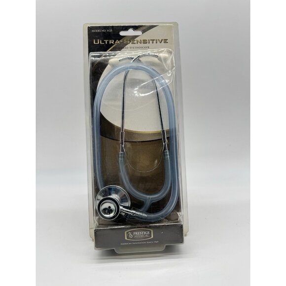 Prestige Medical Ultra Sensitive Dual Head Stethoscope Model # S125-Froster Blue - Picture 4 of 4